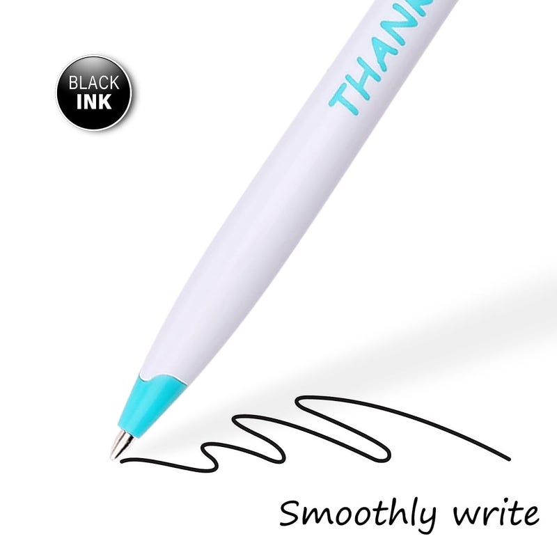 Sikao Cute Doctor Pens Thank You Caring Gifts for Doctors Medical Staff Assistants Healthcare Workers Women Coworkers Pharmacy (Blue 36-Pack) - Image 4